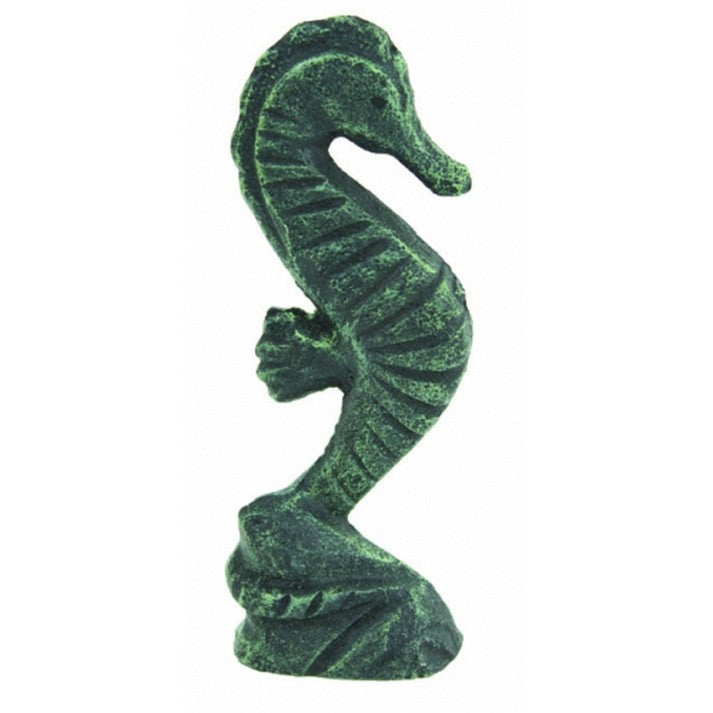 Handcrafted Model Ships Md-135v Seaworn Cast Iron Seahorse On Base 7"