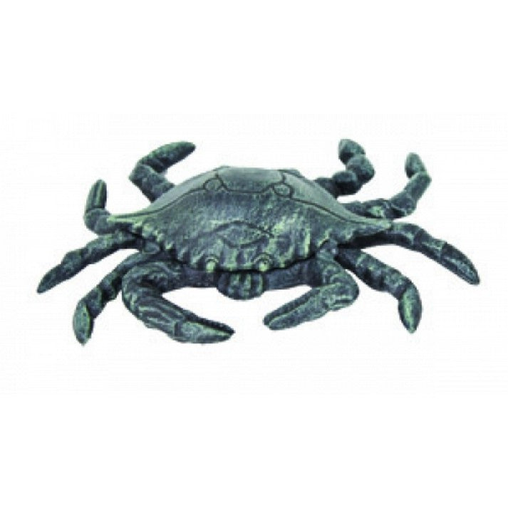 Handcrafted Model Ships Md-140v Seaworn Cast Iron Large Crab 8"