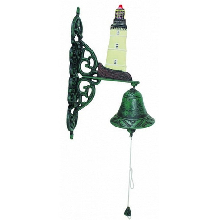 Handcrafted Model Ships Md-175 Seaworn Cast Iron Lighthouse Bell 10"