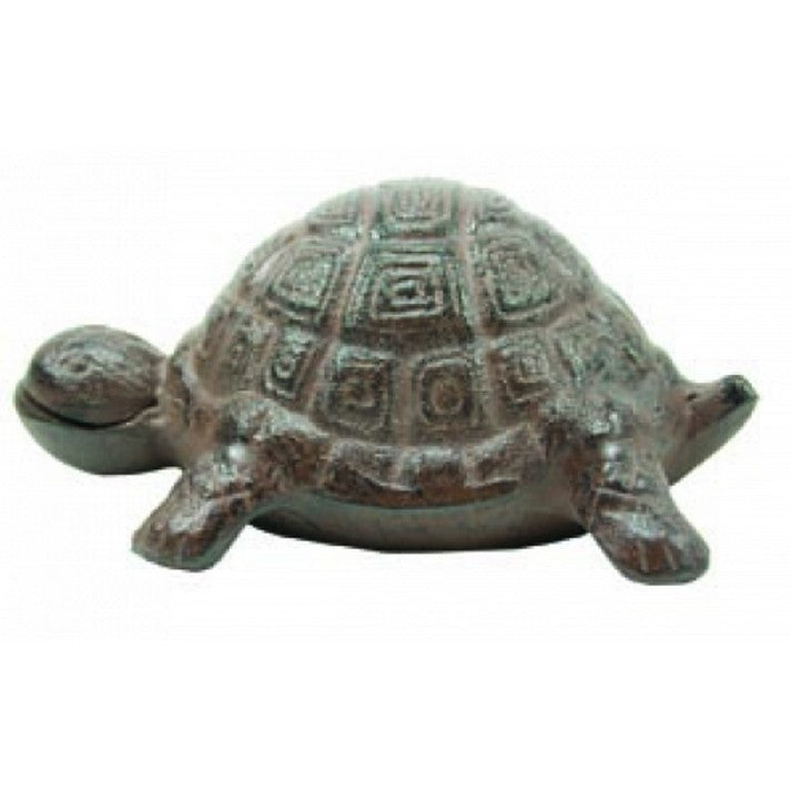 Handcrafted Model Ships Md-751 Rustic Cast Iron Turtle 6"