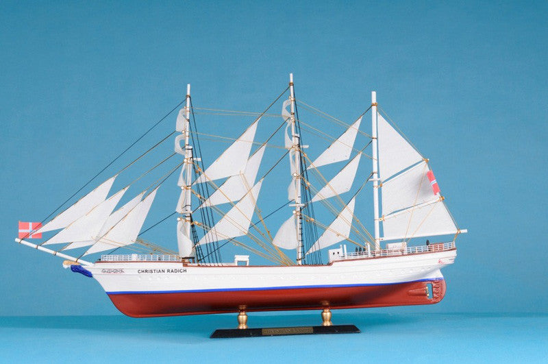 Handcrafted Model Ships Radich-lim-21 Christian Radich Limited 21"