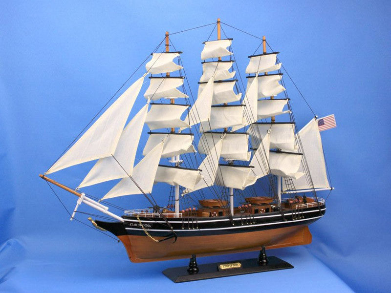 Handcrafted Model Ships Star-of-india-30r Star Of India 30"