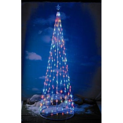 Homebrite 15 Ft Prelit Christmas Tree Led Outdoor - 61391 Multi-color