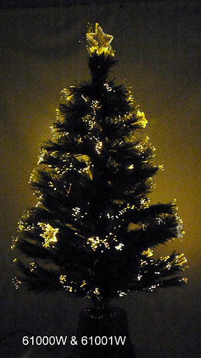 Homebrite 32" Fiber Optic Christmas Tree W/ Star Top