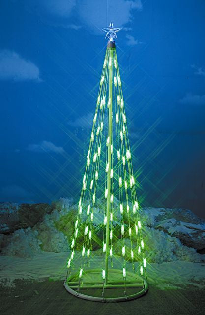 Homebrite 4 Ft. Green Light Strand Christmas Tree