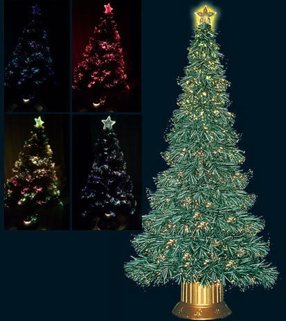 Homebrite 52" Fiber Optic Christmas Tree