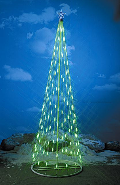 Homebrite 6 Ft. Green Light Strand Christmas Tree