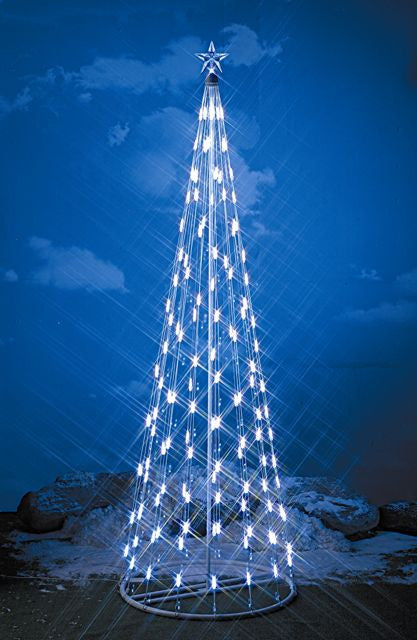 Homebrite 6 Ft. White Light Strand Christmas Tree