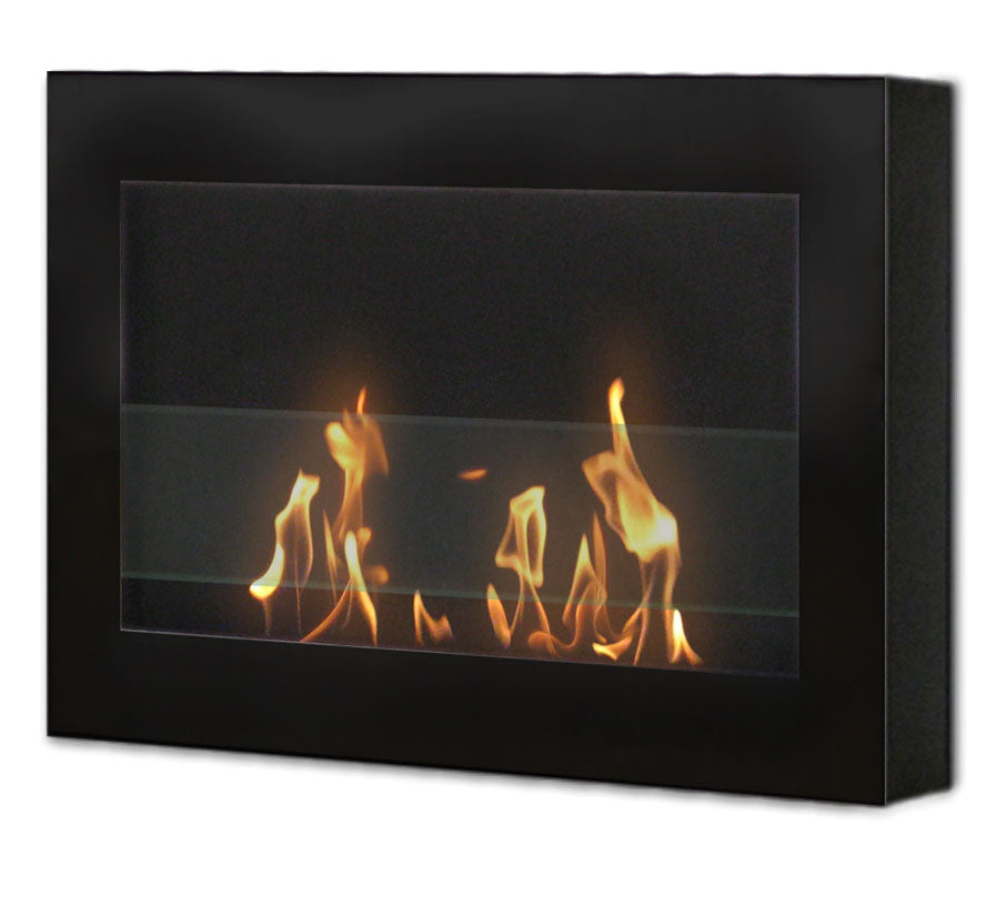 Anywhere Fireplace Indoor Wall Mount Fireplace - Soho (black) Model 90200