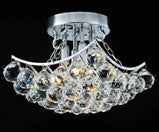 Warehouse Of Tiffany Rl7620 Christina Crystal-chrome Hanging