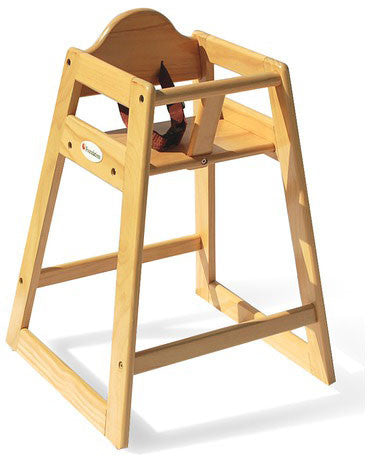 Foundations Wood High Chair - Natural - 4501049