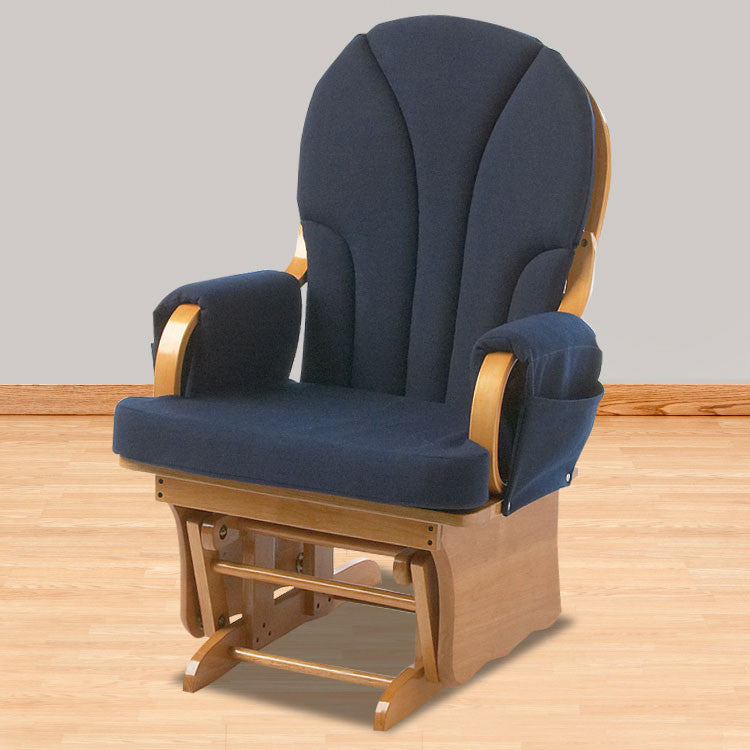 Foundations Lullaby™ Adult Glider Rocker - Natural/blue - 4201046