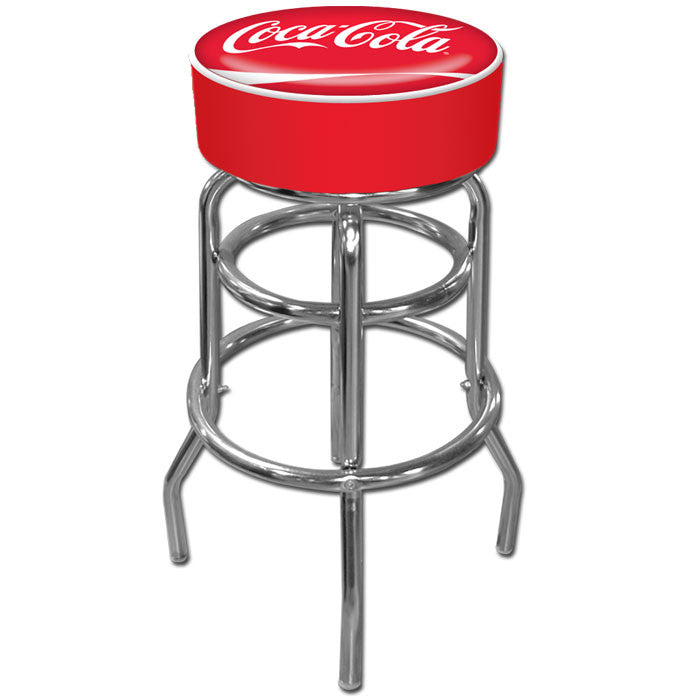 Trademark Commerce Coke-1000-dr Coca Cola Pub Stool