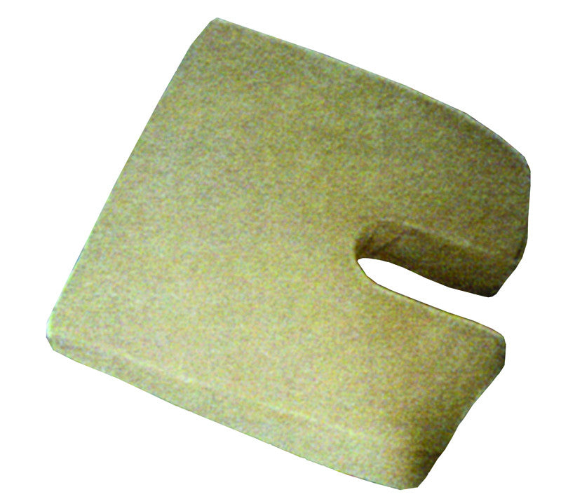 Rose Healthcare R4101c Sloping Travel Coccyx Cushion, Camel