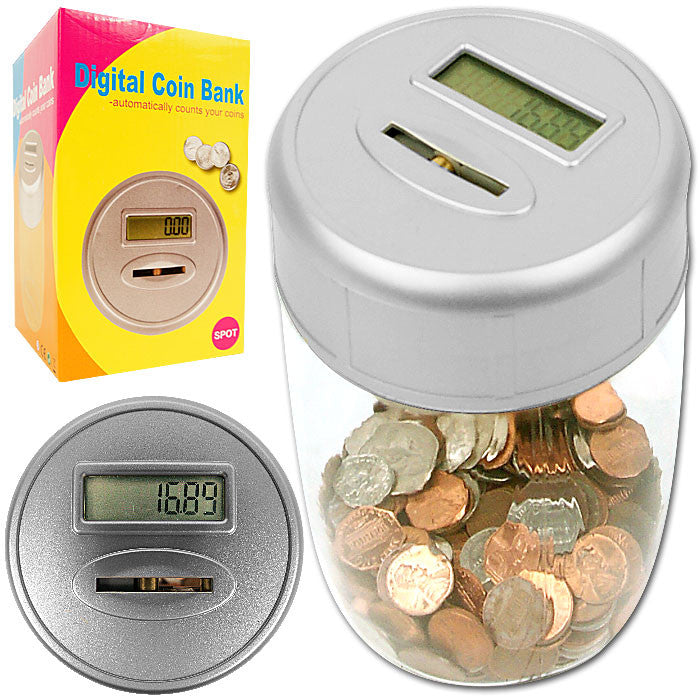 Trademark Commerce 82-19815 Ultimate Automatic Digital Coin Counting Bank