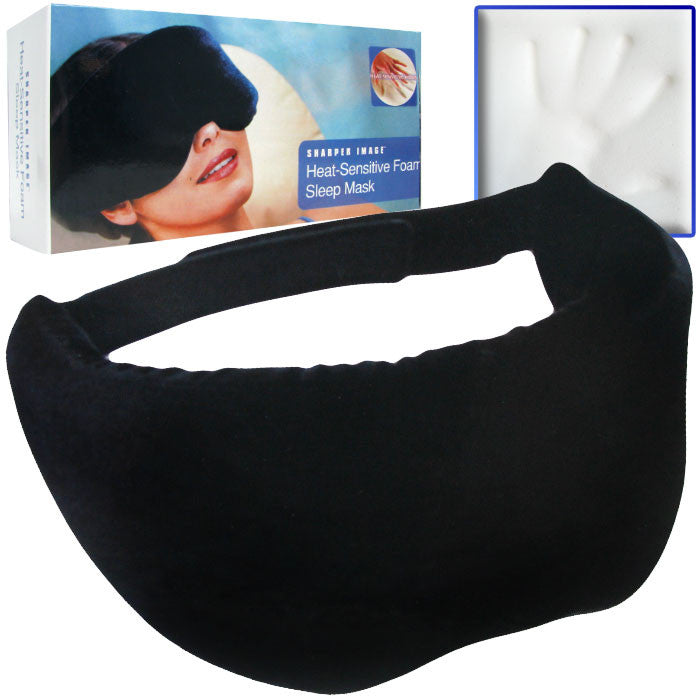 Trademark Commerce 80-855116 Heat-sensitive Remedy Memory Foam Sleep Mask