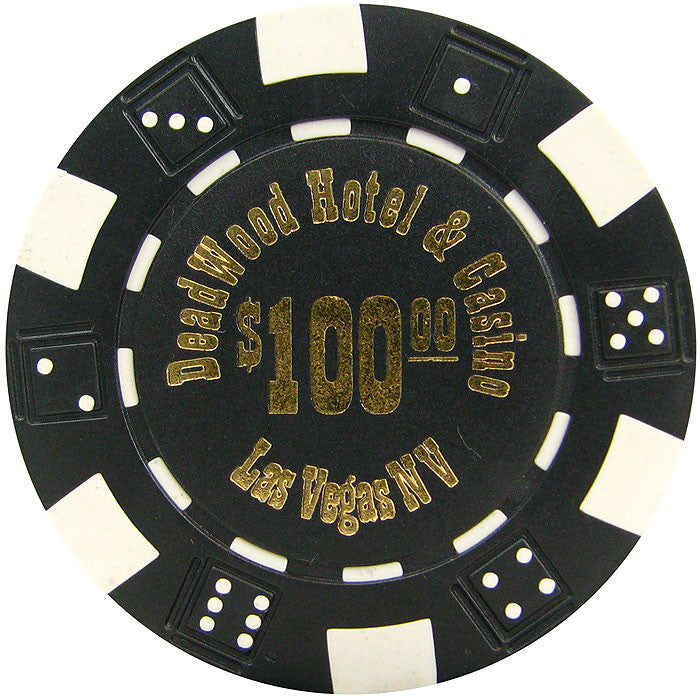 Trademark Poker 10-1097 Deadwood Casino 11.5 Gram Poker Chips W/ Denominations