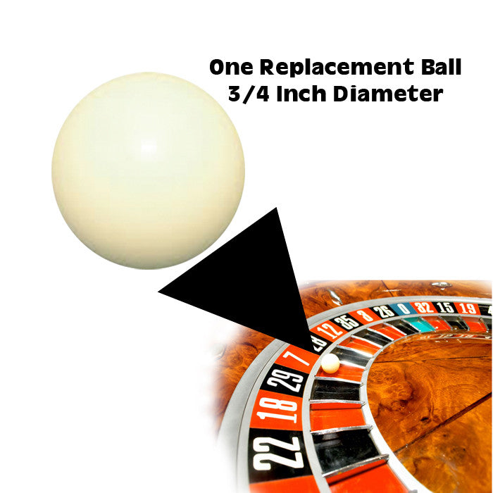 Trademark Games 10-34rb 3/4 Inch Ball For Roulette Wheel