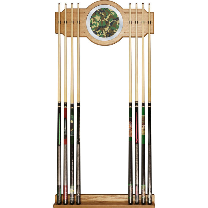 Adg Source Hunt6000-camo Hunt Camo Billiard Cue Rack With Mirror