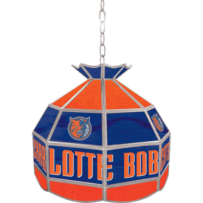 Nba1600-bob Charlotte Bobcats Nba 16 Inch Tiffany Style Lamp