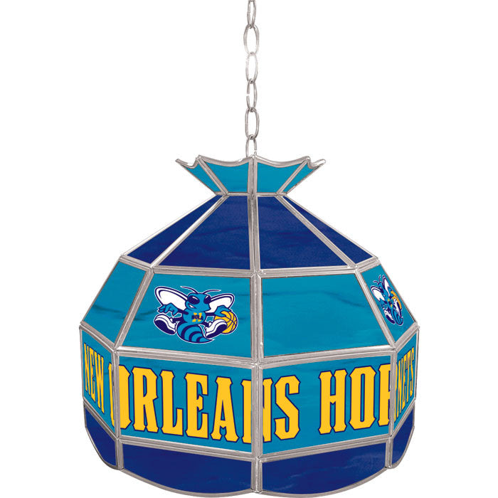 Nba1600-noh New Orleans Hornets Nba 16 Inch Tiffany Style Lamp