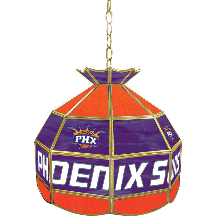 Nba1600-ps Phoenix Suns Nba 16 Inch Tiffany Style Lamp