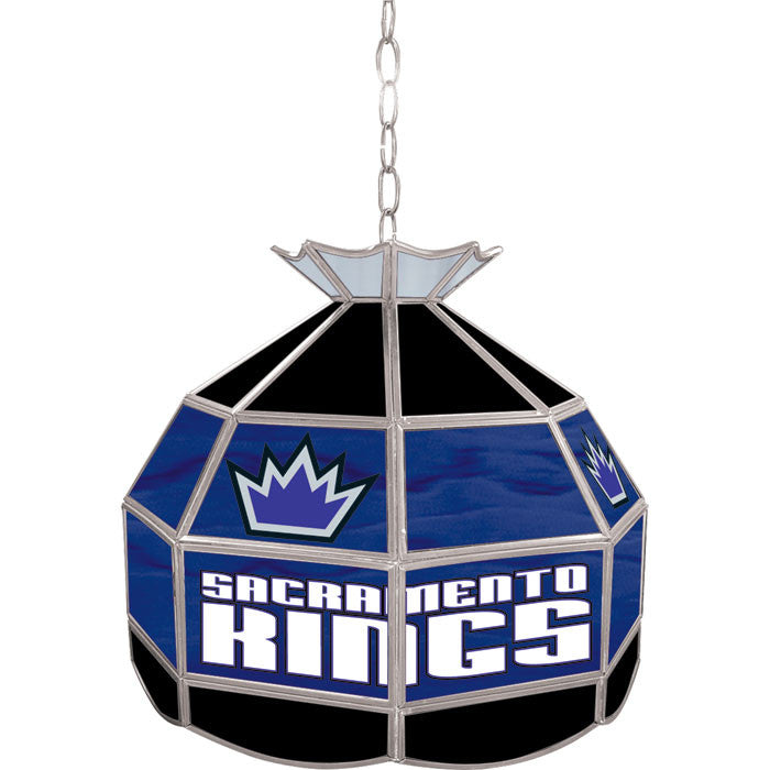 Nba1600-sk Sacramento Kings Nba 16 Inch Tiffany Style Lamp