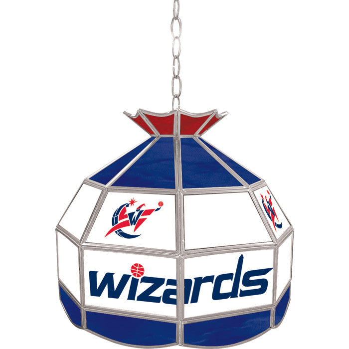 Nba1600-ww Washington Wizards Nba 16 Inch Tiffany Style Lamp