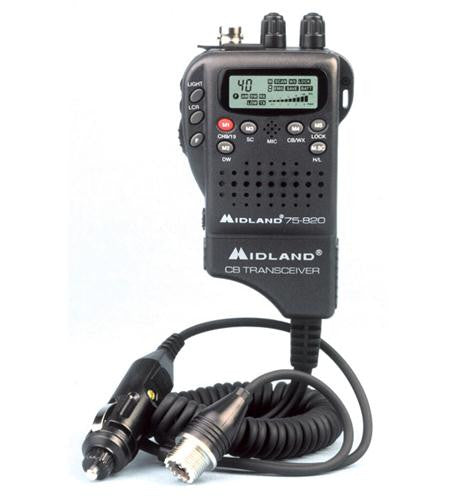 Midland Radio Mid-75-822 Handheld Mobile Cb W/ Adapter