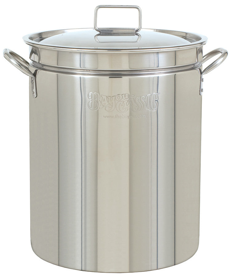 Bayou Classic 24 Quart Stainless Steel Stockpot