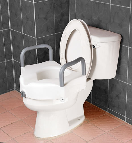 Harvy Raised Toilet Seat - With Arms