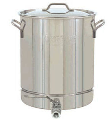 Bayou Classic 10 Gallon Stainless Steel Stockpot With Spigot