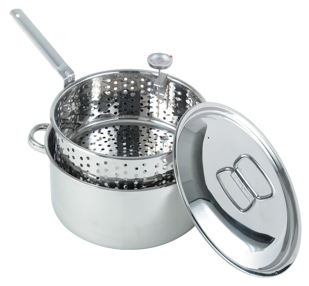 Bayou Classic 10 Quart Stainless Steel Fry Pot