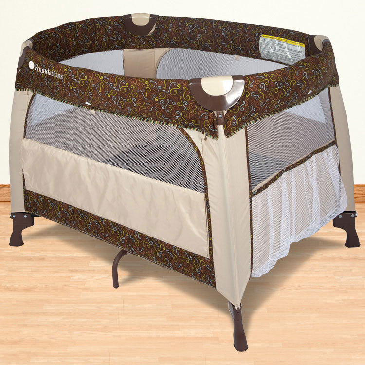 foundations portable crib