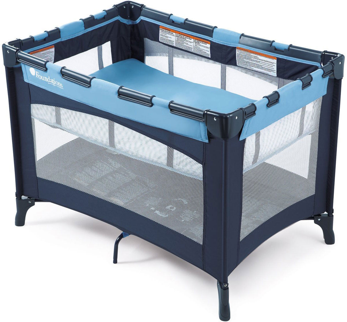Foundations Celebrity™ Portable Crib With Bassinet - Regatta - 50-bs-n1