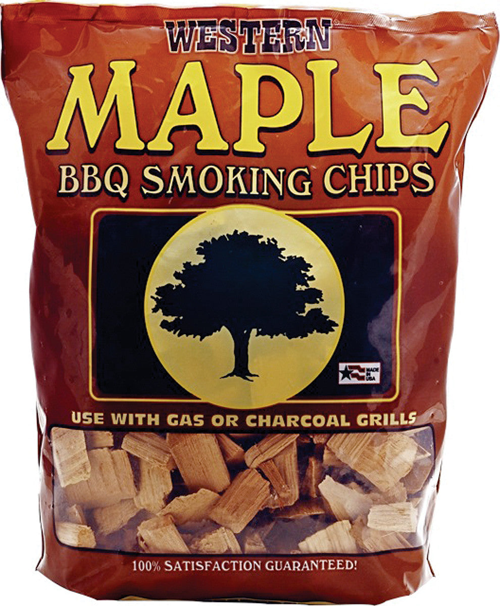 Bayou Classic Western Maple Smoking Chips - 12 Pound Bag