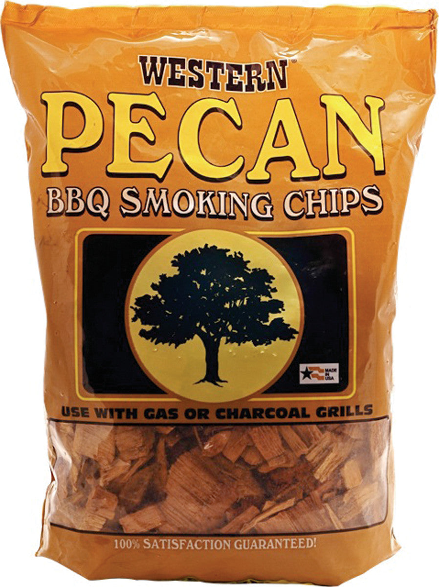 Bayou Classic Western Pecan Smoking Chips - 2 Pound Bag