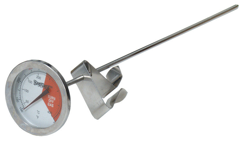 Bayou Classic Stainless Steel Thermometer With 12" Stem