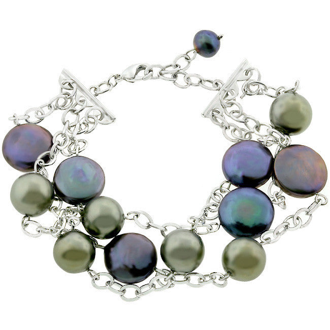 Chain Of Pearls Bracelet