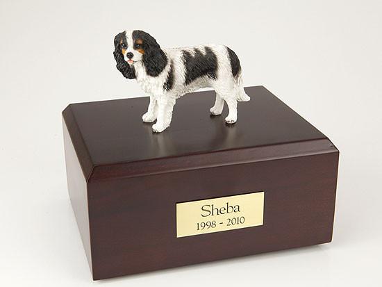 King Charles Spaniel, Black Tr200-133 Figurine Urn