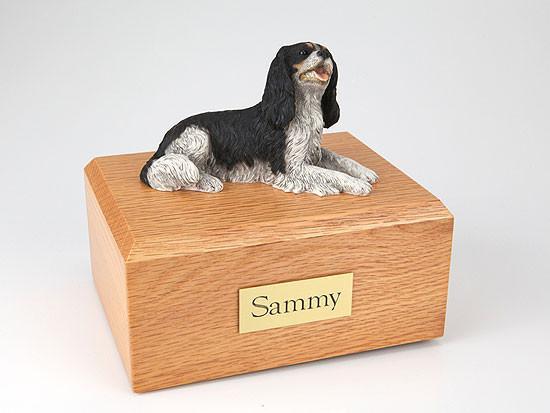 King Charles Spaniel, Black Tr200-132 Figurine Urn