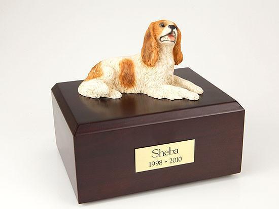 King Charles Spaniel, Brown Tr200-135 Figurine Urn