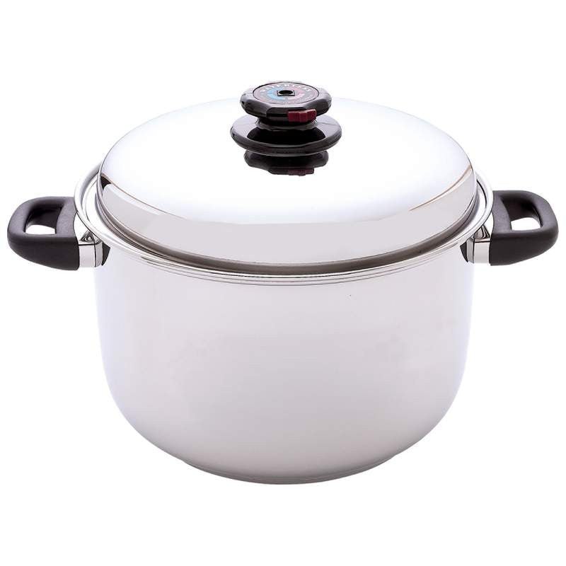 Steam Control 12qt 12-element Surgical Stainless Steel Stockpot
