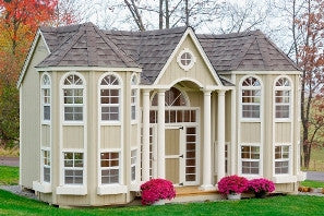 10 X 16 Grand Portico Mansion Panelized Kit