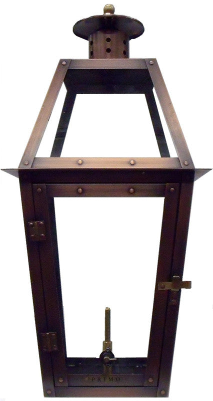Primo Lanterns Pl-24 22" Height Csa Designed Certified Outdoor Wall Mounted Gas Lantern From The Acadian Collection