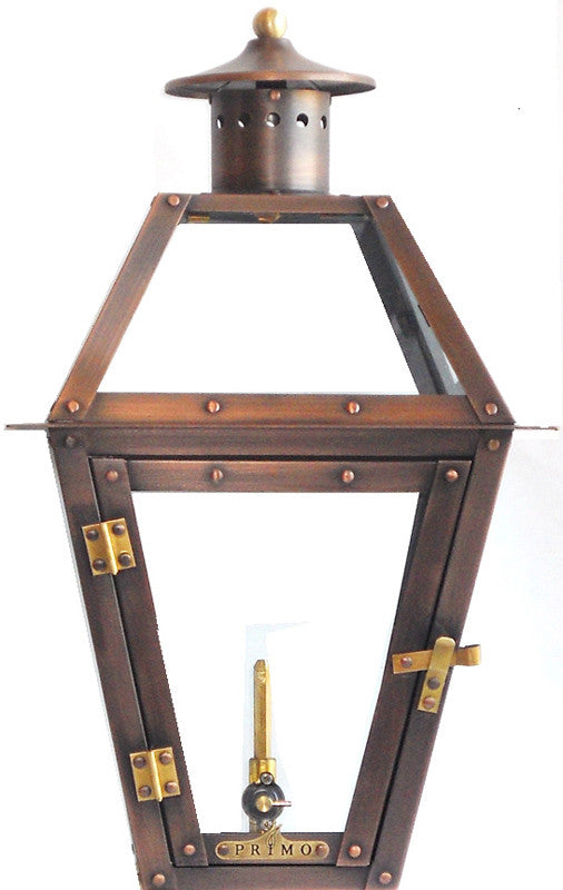 Primo Lanterns Pl-18 Traditional / Classic 18" Height Csa Designed Certified Outdoor Wall Mounted Gas Lantern From The Bourbon Collection