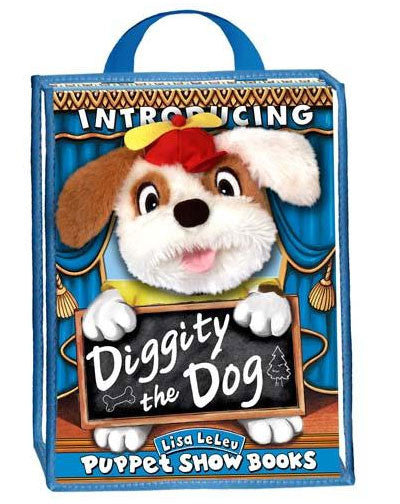 Lisa Leleu Studios W12345 Puppet Play Set - Diggity The Dog