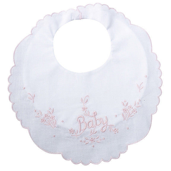 Lillian Rose 24bi830 P Baby Bib - Pink