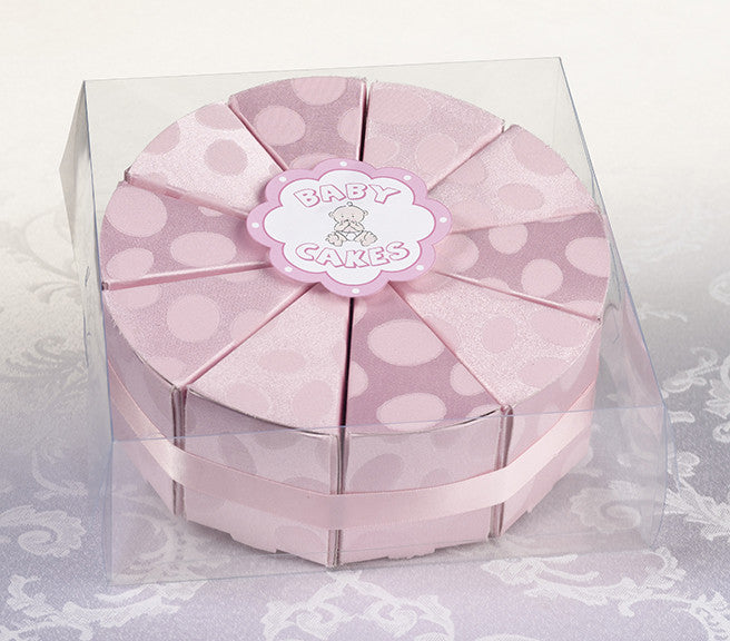 Lillian Rose 24fa110 P Set/10 Baby Cakes Favors-pink