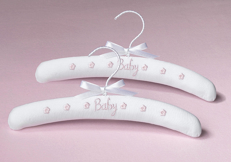 Lillian Rose 24ha830 P Set/2 Baby Hangers - Pink